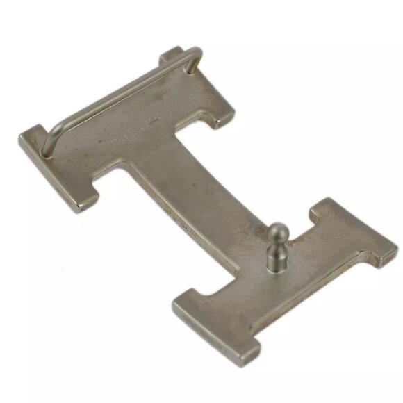 Hermes Blue Taurillon Constance Reversible Belt #80 Small Good - Picture 7 of 7